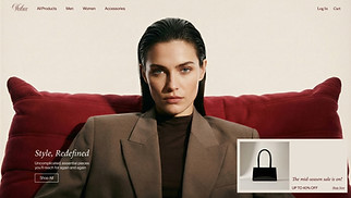 All website templates - Fashion Store (Clean)