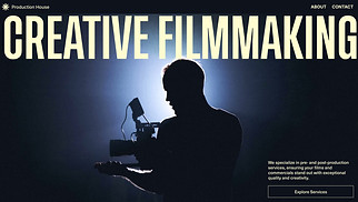 All website templates - Production House (Creative)