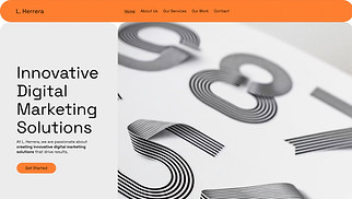 Business website templates - Affiliate Marketing (Bright)