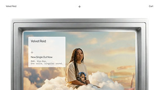 Portfolios website templates - Music Portoflio (Nocturnal)