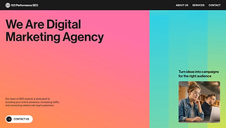 All website templates - Digital Marketing Agency (Bright)