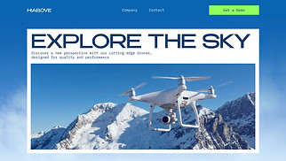 Landing Pages website templates - Start Up Landing Page (Clean)