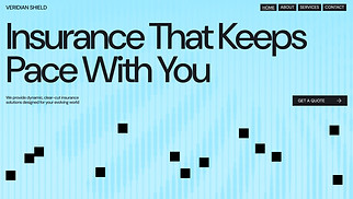 Business website templates - Insurance Agent (Dynamic)