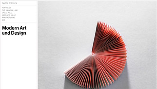 Portfolios website templates - Artist (Minimalist)