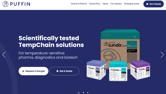 packaging website design