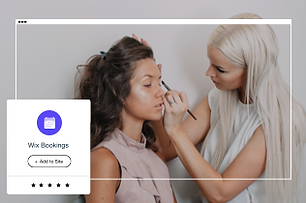 Image of beauty services website